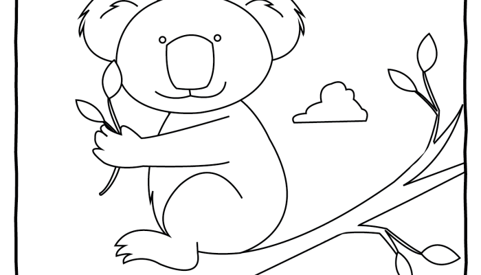 Coloring Pages of Australian Animals