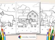 Animal Farm Coloring Pages PDF A Comprehensive Guide