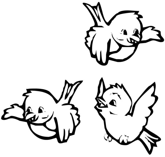 Animals that fly coloring sheet