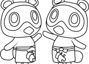 Animal Crossing Coloring Pages Printable