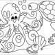 Aquatic animals coloring pages