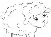 Cute Farm Animals Coloring Page