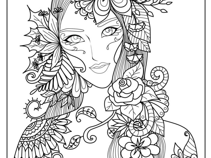 Animated people coloring pages hard