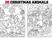 Animals of the Nativity Coloring Pages A Festive Coloring Journey