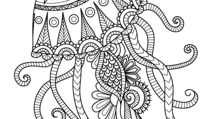 Animal Zendoodle Coloring Pages A Creative Exploration