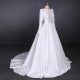 Satin wedding dresses ball gown