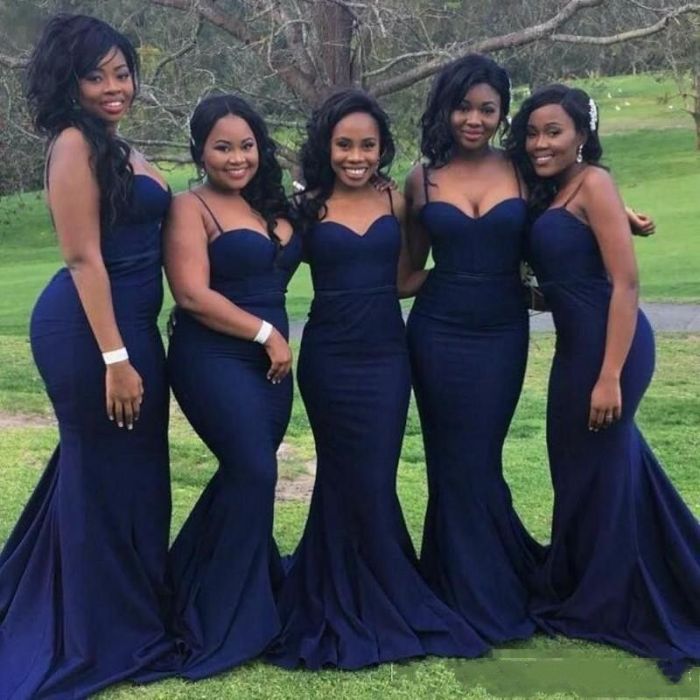 Wedding black bridesmaid dresses