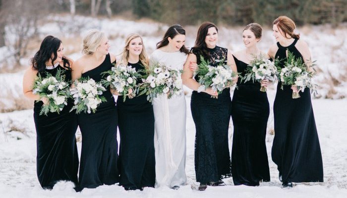 Wedding Black Bridesmaid Dresses A Style Guide