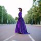 Purple wedding dresses dress gowns