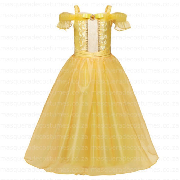 Princess belle wedding dress