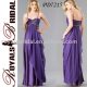 Plus size purple dress for wedding