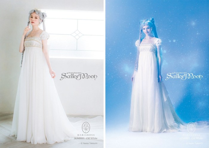 Wedding dress sailor moon