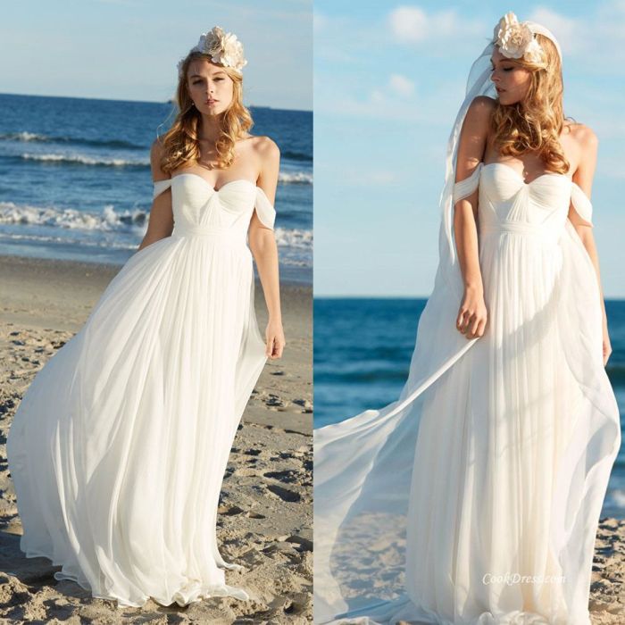 Wedding plus size dresses beach white short front long back sexy low chiffon beaded hi dress over bridal sweetheart gowns