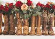 Wedding Dresses with Cowgirl Boots