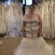 Plus size mermaid wedding dress