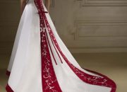 Wedding Dresses in Burgundy A Style Guide