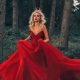 Red wedding guest dresses