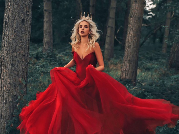 Red dresses for wedding