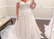 Plus Size Wedding Guest Dresses with Sleeves