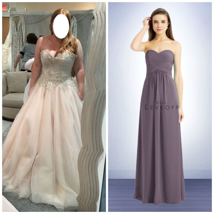 Lilac dress for wedding guest